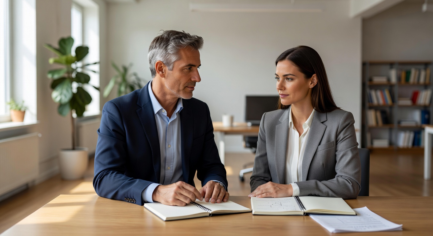 Sesión de coaching profesional